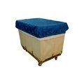 H.G. Maybeck Co HG Maybeck Hamper Basket Cap, 400 Denier Nylon, 20 Bushel, Blue HBC20NL40-BL